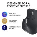 Logitech MX Master 3S Wireless Performance Mouse - Graphite