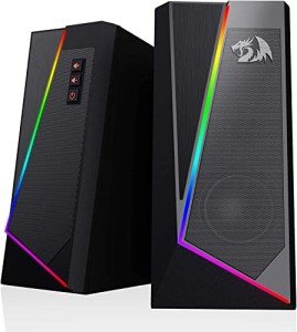 Redragon GS520 RGB Desktop Speakers with Enhanced Bass