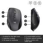 Logitech M705 Wireless Mouse with USB Receiver