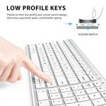 iClever BK10 Wireless Bluetooth Keyboard with Number Pad