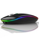 Uiosmuph Slim Rechargeable Silent Wireless Mouse