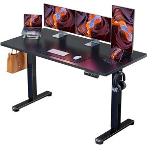 ErGear Height Adjustable Electric Standing Desk - Black