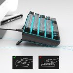 MageGee MK-Box 60% Mechanical Gaming Keyboard – Gray