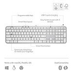 Logitech MX Keys S Keyboard - Pale Grey