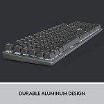 Logitech K845 USB Backlit Mechanical Keyboard - Black