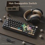 RK ROYAL KLUDGE R65 60% Wired Gaming Keyboard