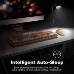 MOFII Retro Wireless Keyboard and Mouse Combo