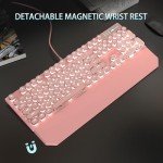 Camiysn Retro Pink Mechanical Gaming Keyboard