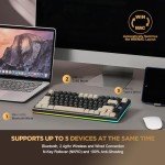 YUNZII YZ75 Wireless 75% Mechanical Gaming Keyboard