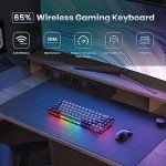 Compact Wireless Gaming Keyboard with Backlight