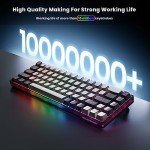 Compact Wireless Gaming Keyboard with Backlight