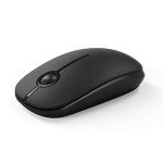 VssoPlor 2.4G Wireless Slim Mouse - Black