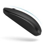 VssoPlor 2.4G Wireless Slim Mouse - Black