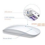 TopMate Wireless Keyboard and Mouse Combo - White