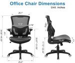 Ergonomic Midback Mesh Office Chair with Lumbar Support