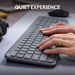 Logitech MK955 Slim Wireless Keyboard and Mouse Combo