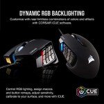Corsair Scimitar RGB Elite Gaming Mouse, Black