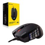 Corsair Scimitar RGB Elite Gaming Mouse, Black