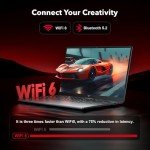 MALLRACE 2024 16.1" FHD Gaming Laptop