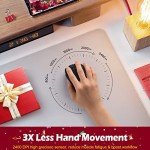 Wireless Ergonomic Mouse D-09 with 2400 DPI