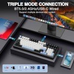 AULA F99 Wireless Mechanical Gaming Keyboard with RGB