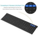 Arteck HB192 Bluetooth Wireless Keyboard for All Devices