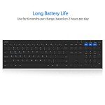 Arteck HB192 Bluetooth Wireless Keyboard for All Devices