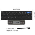 Arteck HB192 Bluetooth Wireless Keyboard for All Devices