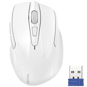 TECKNET Wireless Ergonomic Mouse with 6 Buttons