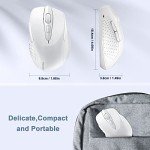 TECKNET Wireless Ergonomic Mouse with 6 Buttons