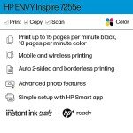 HP ENVY Inspire 7255e Wireless Color Printer