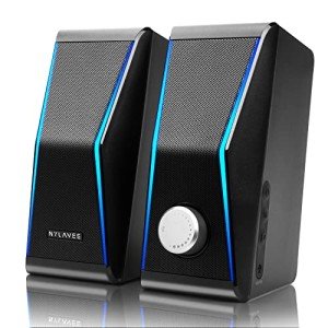 Dynamic RGB Bluetooth Computer Speakers with HiFi Sound