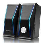Dynamic RGB Bluetooth Computer Speakers with HiFi Sound