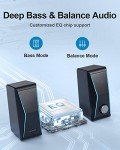 Dynamic RGB Bluetooth Computer Speakers with HiFi Sound
