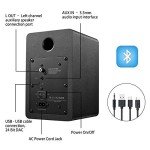 Sanyun SW208 Bluetooth 5.0 Bookshelf Speakers - Pair