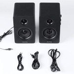 Sanyun SW208 Bluetooth 5.0 Bookshelf Speakers - Pair