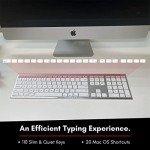 Macally Bluetooth Wireless Keyboard for Mac Devices