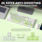 YUNZII D98 RGB Gaming Keyboard with Full Numpad