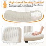 DUMOS Comfy Adjustable Armless Office Chair