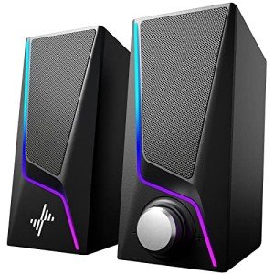 USB Computer Speakers with 6 Lighting Modes
