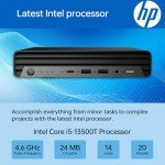 HP ProDesk 400 G9 Mini Desktop PC, Intel i5