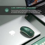 Silent Wireless Mouse with Adjustable DPI Levels