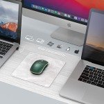 Silent Wireless Mouse with Adjustable DPI Levels