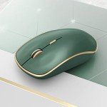 Silent Wireless Mouse with Adjustable DPI Levels