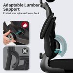 TRALT Ergonomic Office Chair for Comfort and Support