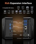 KAMRUI Mini PC with Ryzen 7, 16GB RAM