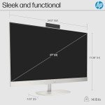 HP 27" All-in-One Desktop PC, Ryzen 7, 32GB RAM