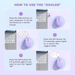 Rechargeable Wireless Mouse Jiggler with LED Light