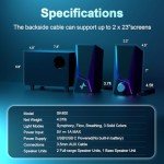 Nylavee 2.1 Hi-Fi Computer Speakers with Subwoofer