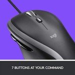 Logitech M500s Advanced Corded Mouse with Customization